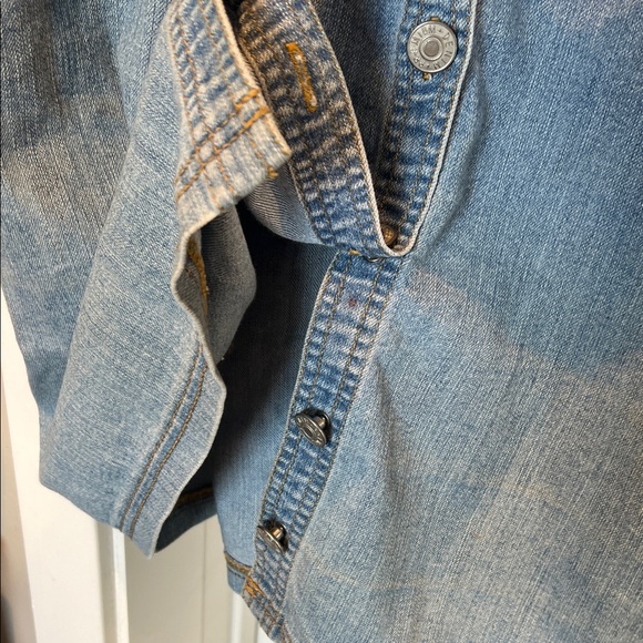 Love Tree Sky Blue Denim Dress - Picture 5 of 7